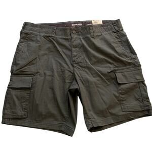 Sonoma Goods For Life Men's Flex Wear Flat Front Shorts Size 44 Waist NWT Green